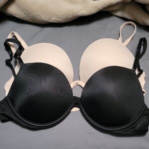 Two Never Worn Victoria's Secret Wear Everywhere Super Push Up Bras